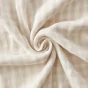 coussin déhoussable avec passepoil 40 x 60 cm gaze de coton tissée teinte vickie pampa