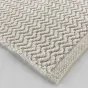 Tapis rectangle 50 x 80 cm coton/polyester tisse flavio Sans