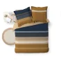 Housse de couette imprimé 260 x 240 cm 100% coton + 2 taies Massaï