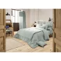 Housse de Couette 260 x 240 cm - Double Gaze de Coton 125g/m² - Gaïa Eucalyptus