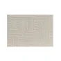 Tapis rectangle 120 x 170 cm tissé plat relief Ezio