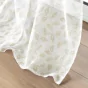 Panneau a oeillets 137 x 280 cm voile sable imprime farandole Naturel