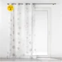Lot de 2 voilages a oeillets 140 x 240 cm voile sable imprimé metallisé Oliane