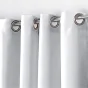 Lot de 2 rideaux spécial petites fenêtres 140 x 180 cm Essentiel Blanc