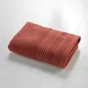 Serviette de toilette 50 x 90 cm eponge unie tendresse Terracotta