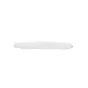 Galette 4 rabats 36 x 36 x 3.5 cm polyester uni essentiel Blanc
