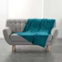 Plaid Flanelle Ultra Douce Flanou Bleu – 125 x 150 cm