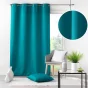 RideauRideau grande hauteur à œillets 140 x 280 cm – Polyester uni Essentiel Petrole