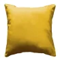 Coussin déhoussable 60 x 60 cm – Essentiel polyester uni Miel