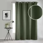 Rideau à Œillets 135 x 240 cm – Occultant Uni Vert kaki