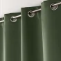 Rideau à Œillets 135 x 240 cm – Occultant Uni Vert kaki