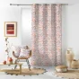 Rideau à œillets 140 x 240 cm – Coton imprimé ZOUALA – Motif graphique coloré