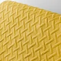 Protège-Canapé Matelassé 223 x 179 cm – Microfibre Unie LOUNGE Jaune