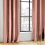 Lot de 2 rideaux à œillets 140 x 240 cm – Shantung effet brillant – Shana Rose poudré