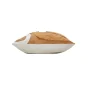 Housse de coussin 40 x 40 cm – Coton imprimé tufté Mirade Camel