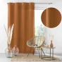 Rideau à œillets 140 x 260 cm en microfibre unie – Absolu Camel