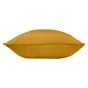 Coussin Déhoussable Compressé 60 x 60 cm – Polyester Uni Essentiel Ocre