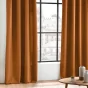  Rideau À Œillets 140 x 260 cm Polyester Uni Essentiel – Camel