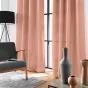 Rideau à œillets 140 x 260 cm – Uni Soline Blush