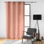 Rideau à œillets 140 x 260 cm – Uni Soline Blush