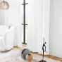 RIDEAU À ŒILLETS 140 x 260 CM – VELOURS RELIEF SWING BLANC