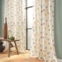 Lot de 2 rideaux à œillets 140 x 240 cm – Polycoton imprimé – Modèle PALMELIA