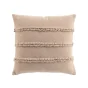 Coussin Déhoussable Compressé 45x45 cm – Fantaisie Hilary – Coton/Polyester Naturel