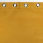 Lot de 2 Rideaux tamisant à oeillets 140 x 260 cm velours relief Velouriane Jaune