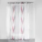 Panneau a oeillets 140 x 240 cm voile imprime transfert ondulys Rouge
