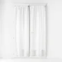 Paire de voilages passe-tringle 2 x 70 x 240 cm – Voile tissé CARLIN – Naturel