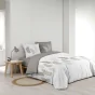 Housse de couette 240 x 220 cm + 2 taies – Coton 57 fils – Imprimé Goyave