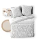 Parure de draps 4 pièces réversible – 100 % coton – Imprimé 57fils/cm² Flavie