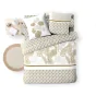  Parure de lit 6 pièces Melisse – 260 x 240 cm – 100% coton – 42 fils/cm²