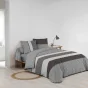 Parure de lit 6 pièces MEIKO – 240 x 220 cm – 100% coton – 42 fils/cm²