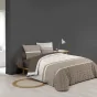 Parure de lit 6 pièces PACHA – 260 x 240 cm – 100% coton – 42 fils/cm²