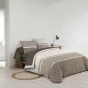 Parure de lit 6 pièces PACHA – 260 x 240 cm – 100% coton – 42 fils/cm²