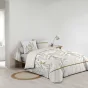 Parure de lit 6 pièces RAONI – 240 x 220 cm – 100% coton – 42 fils/cm²