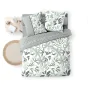 Parure de lit 6 pièces VOLTINE SAUGE – 240 x 220 cm – 100% coton – 42 fils/cm²