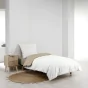Housse de couette réversible 140 x 200 – Coton imprimé CADRIA | Motif carreaux