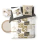Housse de couette 240 x 220 cm + 2 taies – Coton 57 fils – UTOPIA