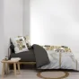 Housse de couette 240 x 220 cm + 2 taies – Coton 57 fils – UTOPIA