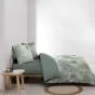 Housse de couette 240 x 220 cm + 2 taies – Coton 57 fils – NYMEA
