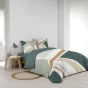 Housse de couette 240 x 220 cm + 2 taies – Coton 42 fils – ZÉPHYR