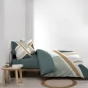 Housse de couette 240 x 220 cm + 2 taies – Coton 42 fils – ZÉPHYR
