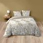 Parure de lit 3 pièces – 240 x 220 cm – 100% coton – 42 fils Voltine Miel