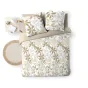Parure de lit 3 pièces – 240 x 220 cm – 100% coton – 42 fils Voltine Miel