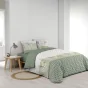 Parure de lit 3 pièces – 240 x 220 cm – 100% coton – 42 fils Poetine