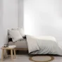 Housse de couette réversible 260 x 240 cm + 2 taies – percale 78 fils – eliot