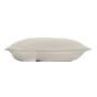 Couvre-lit 2 personnes avec 2 housses de coussin – 240 × 260 cm – Microfibre Romane Naturel