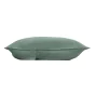 Couvre-lit 2 personnes avec 2 housses de coussin – 240 × 260 cm – Microfibre Romane Cèdre